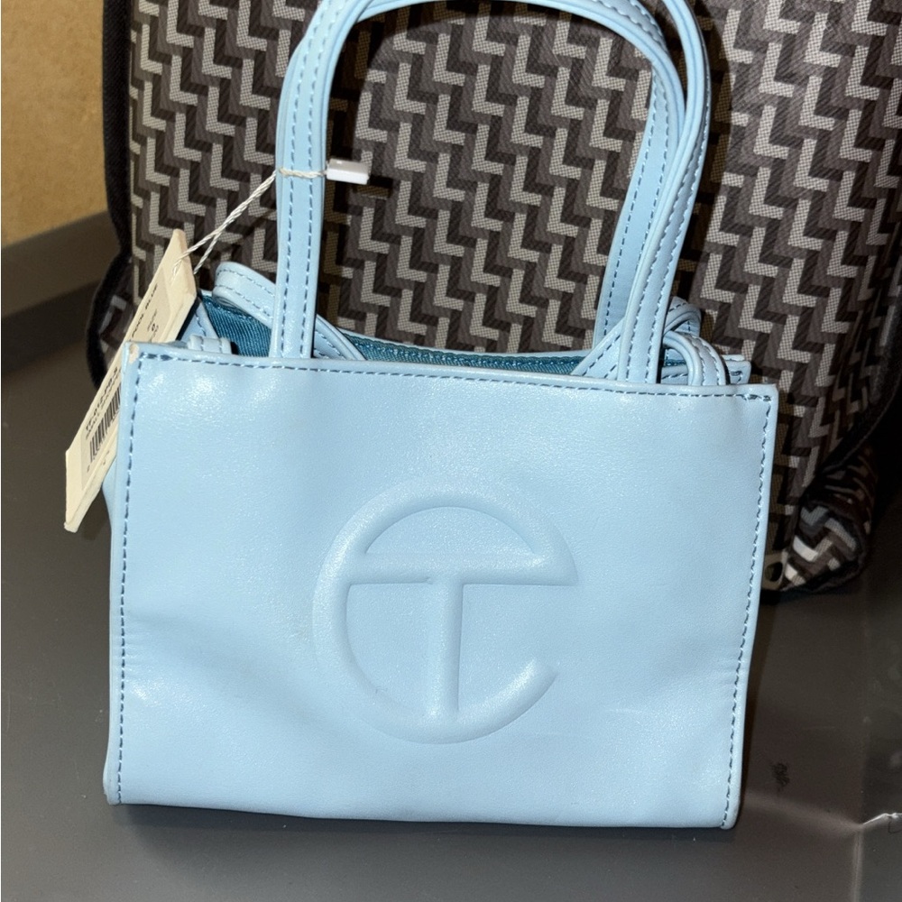 Telfar Pool Blue Mini Bag